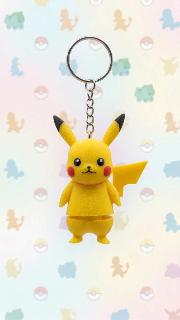 Chaveiro Pikachu